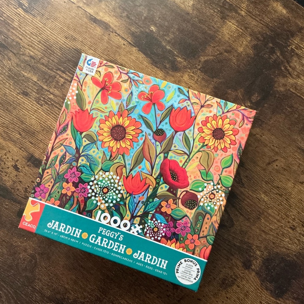 Colorful Garden Puzzle